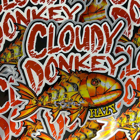 Space Donkey Sticker