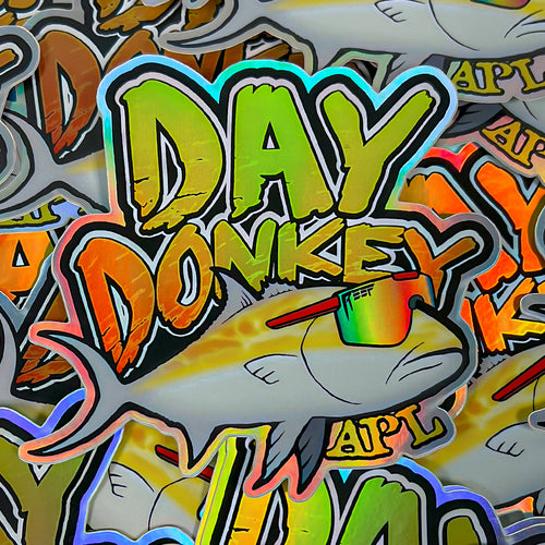 Day Donkey Sticker