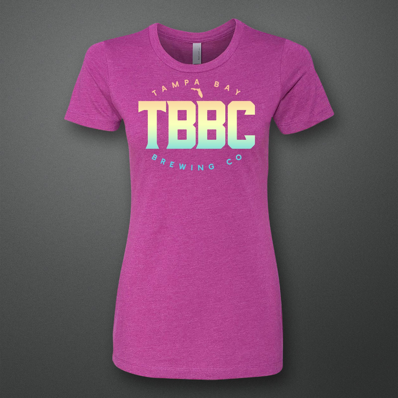 Ladies TBBC Logo T-Shirt Lush & Gradient