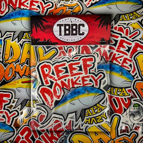 Reef Donkey Series Sticker 4 Pack